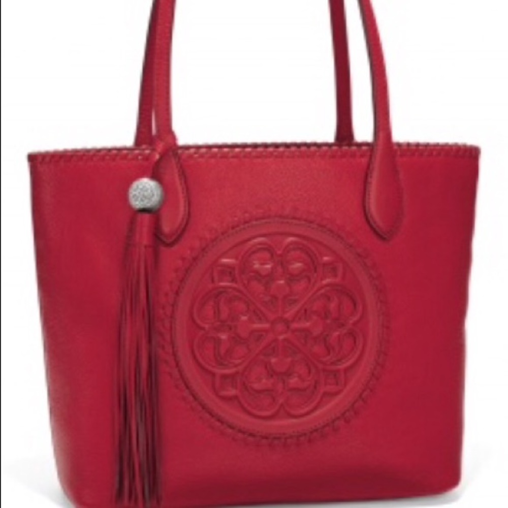 Brand New Brighton red Gabriella Medallion Tote